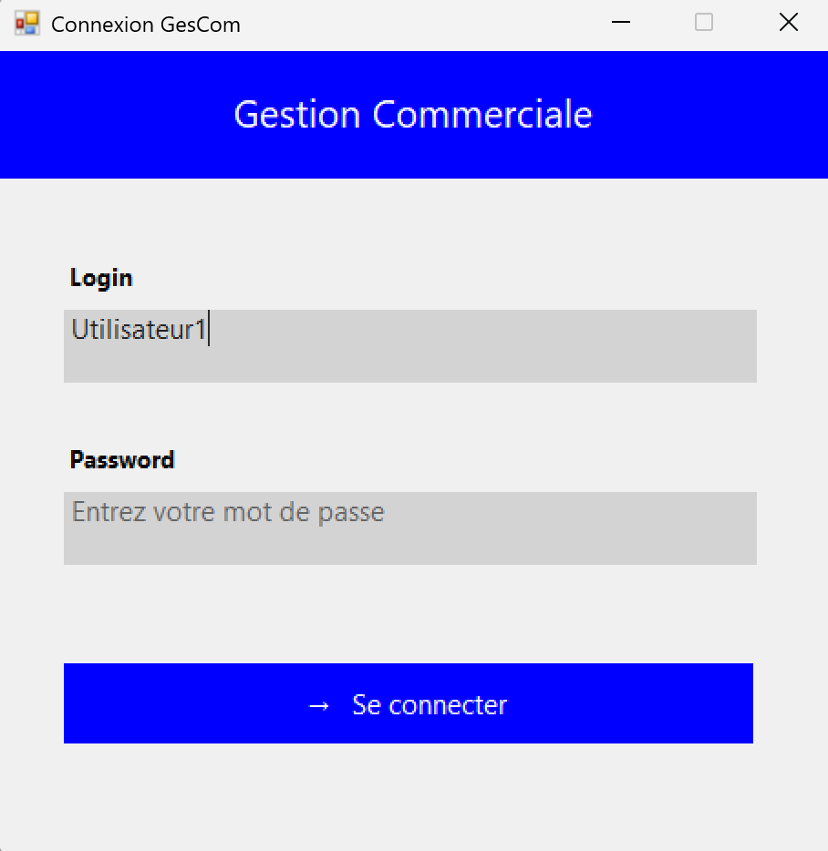 Gestion Commerciale